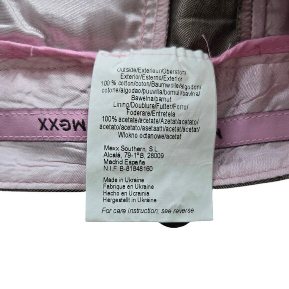 Mexx Tan and Pale pink Wide Leg Dress pant Size 12 - Picture 2 of 7